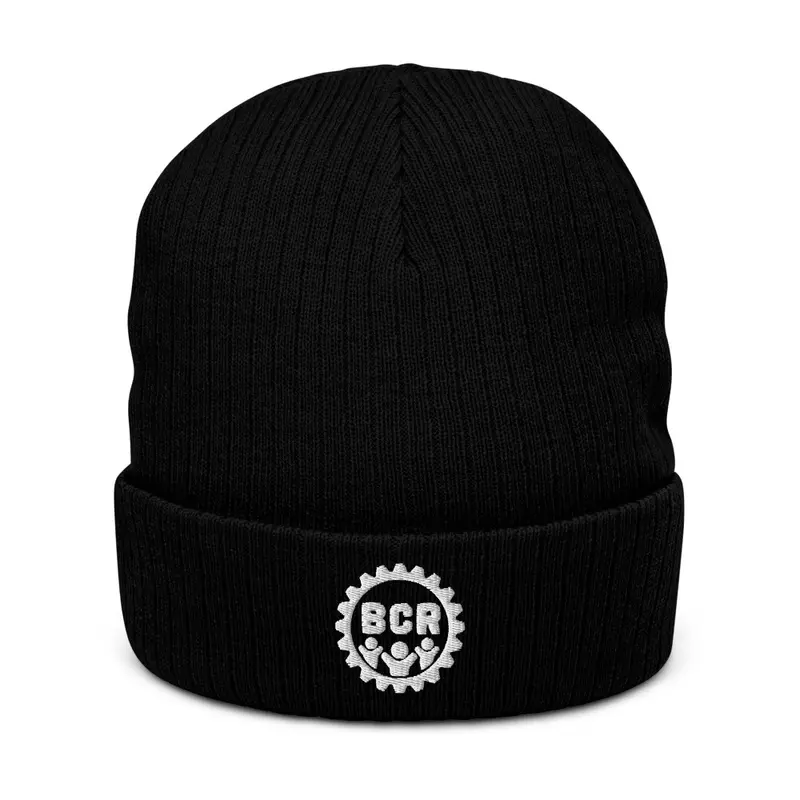 BCR White Logo Toque