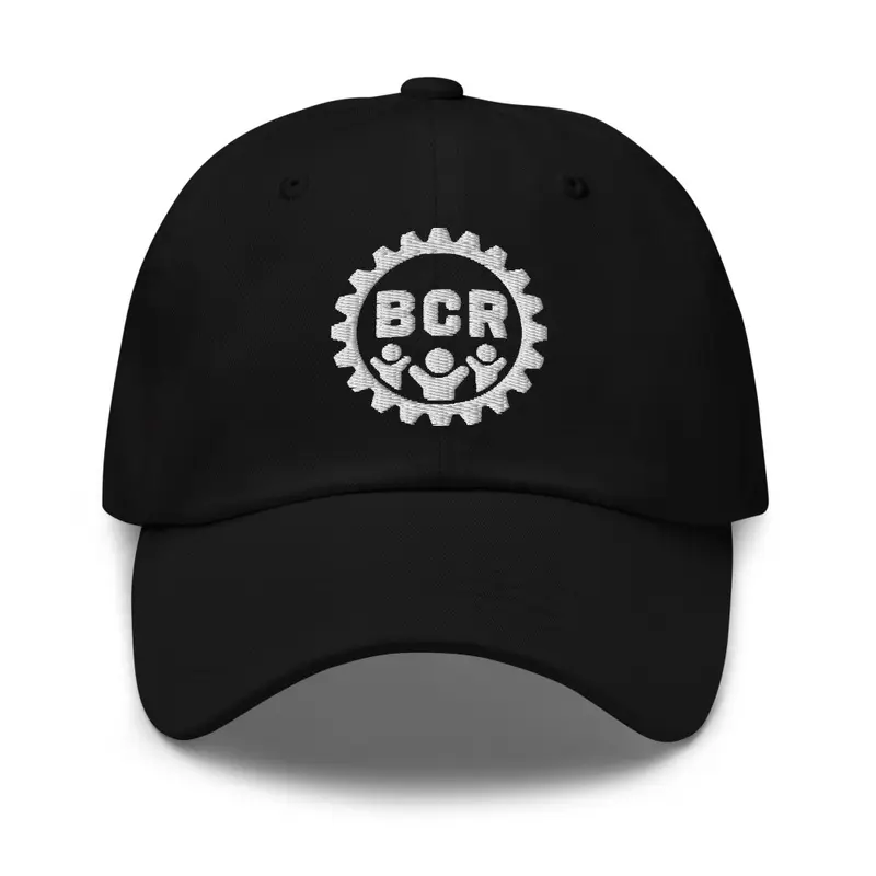 BCR White Logo Baseball Cap